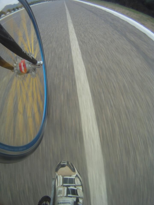 Riding on the road 